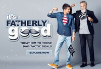 Jabong : Father's Day Store Upto 80% OFF on Clothing and Accessories