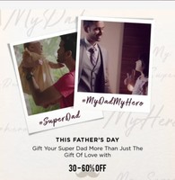 Myntra : Father's Day Store || Upto 70% OFF on Clothing and Accessories (Headphones/Smart Watches/Footwear/Grooming Appliances/Backpacks and More)