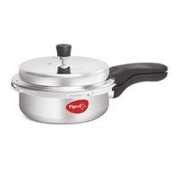 Pigeon by Stovekraft Aluminium Pressure Pan Junior with Outer Lid, 3.5-Litres,Silver 