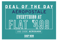 NNNOW Deal of the Day :- Aeropostale Clothing @ 499₹