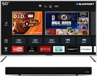 Blaupunkt 127cm (50 inch) Full HD LED Smart TV + Free External Soundbar + exchange offer