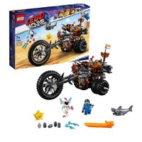 LEGO The Movie 2 MetalBeard's Heavy Metal Motor Trike Building Blocks (461 Pcs) 70834