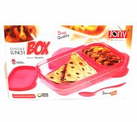 Tiffin Lunch Boxes Steel for Men Office with Bag Kids School Microwave Safe @ Rs. 99+delivery charges (89% off)