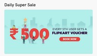 OYO Rooms : Book Oyo Home & Every 5th User Get a Rs 500 Flipkart Voucher ( Code : OYOHOMES)