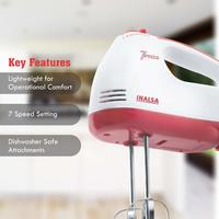 Lightning deal ...! Inalsa Easy Mix 200-Watt Hand Mixer with 7 Speed @ Rs. 849/- (Offer ends in 10 hr)
