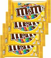 [Steal Price] M&M Peanut Coated Milk Chocolate Truffles  (Pack of 4, 180 g)