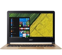 Acer Swift 7 Core i5 7th Gen - (8 GB/256 GB SSD/Windows 10 Home) SF713-51 Thin and Light Laptop  (13.3 inch, Black, 1.125 kg, With MS Office) 