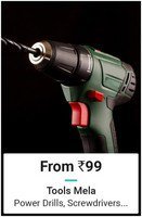 Flipkart : Tools Mela || Upto 70% OFF Screwdrivers,Wrenches,Hand Tool Kits,Drills and More