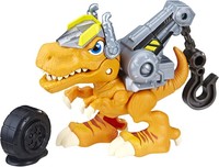 Playskool CSQ Dino Rider Tow Truck Preschool Figure and Playset