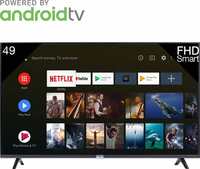 iFFALCON by TCL 123.13cm (49 inch) Full HD LED Smart Android TV  with Netflix + 7000 exchange value on old crt TV. 