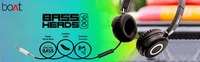 boAt Bassheads 900 Black Over-ear Wired Headphone ( Black ) 