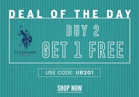 NNNOW Deal Of the Day : Buy 2 Get 1 Free on US Polo Clothing and Accessories