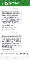 Britannia World-cup contest loot trick for Free Recharge , Paytm Cash & Uber voucher.