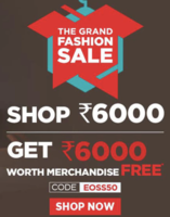Pantaloons Grand Fashion Sale: Shop 6000 and get 6000 worth merchandize free
