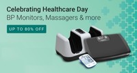 Flipkart Celebrating Healthcare Day || Upto 75% OFF on Glucometer, BPMonitors, Massagers and More