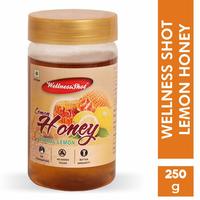 Wellness Shot Lemon Honey 100% Natural Honey, 250 g at Rs.99