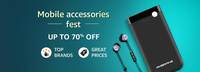 Up to 70% off on Top Brands Mobile Accessories from Rs.76