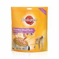 ( pantry ) Pedigree Adult Dog Food Combo Meal, Dry and Gravy, 180g