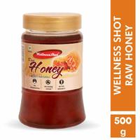 Wellness Shot Raw Honey 100% Natural Honey, 500 g