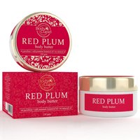 Body Cupid Red Plum Body Butter with Shea and Wheat Germ Oil, White, 250g 