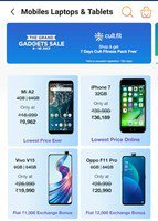 The Grand Gadgets Sale Get Upto 18000 Cashback + Discount (6-10 July)