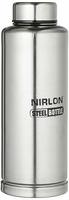 Nirlon Stainless Steel Water Bottle 4 Piece Set, 650ML, Silver