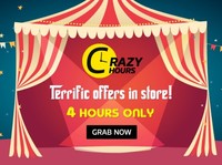 Flipkart : Crazy Hours || Upto 80% OFF on Clothing and Accessories + Extra discount on few categories