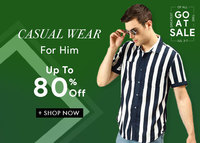 Men's Casual Wear Up To 80% off start at 283/- 