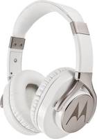 Motorola Pulse Max Wired Headset with Mic  (White, Over the Ear)