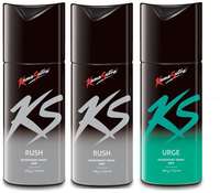 Kamasutra Rush, Rush & Urge Deo Sprays - 150 ml Each (Free shipping)