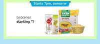 [Upcoming] Amazon Prime Day 16th July 7 PM :- Groceries Starting @ 1₹
