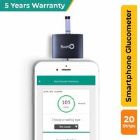 Beato Smartphone Glucometer with 20 strips @ 289, 50 strips (without glucometer) @ 549