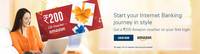 ICICI Bank - Get 200 Rs Amazon Gift Voucher on Your First Internet Banking log in 