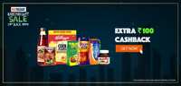 BigBazaar Midnight Sale 19th July :- Register & Get 100₹ Cashback on Food / Groceries Purchase Above 1000₹