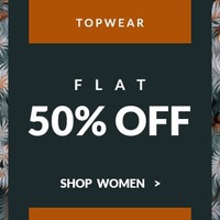 HALF PRICE SALE: Get Flat 50% + extra 20% off on select styles only at Lifestyle Stores