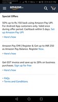 Amazon UPI Offer