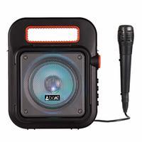 boAt PartyPal 20 Wireless Party Speaker with LED Lights + Free Microphone for Recording