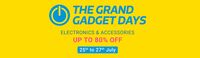 Flipkart || Grand gadget days ( 25th -27th July )