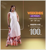 FBB : Register & Get Additional ₹100 off on Ladies Fashion Kurtis