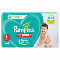 Pampers New Diapers Pants, Large (64 Count)