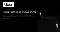 TimesPrime Uber Arriving Soon