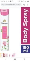 Yardley London English Rose Refreshing Deo For Women, 150ml(Amazon)