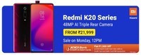 Redmi K20 Series From 21999 Sale + Flat 1000 OFF with ICICI credit card at 12 PM