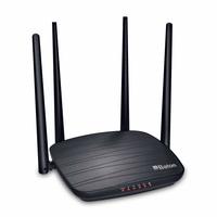 iBall Baton iB-WRD12GN, 1200M Mesh Gigabit Dual Band Wireless AC Router, (Black)