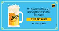 International Beer Fest: Buy 2 Get 1 Free at Beer Cafe (2nd-11th Aug)