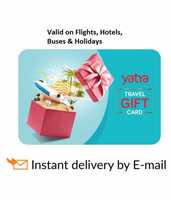 Yatra E Gift Card 1000 at only 750