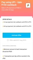 Pay Using Paytm Upi Get upto 150(Min 40)(Too Specific)