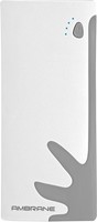 Ambrane 10000 mAh Power Bank (P-1122, NA)  (White, Grey, Lithium-ion)