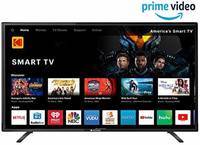 Kodak 124 cm (50 Inches) Full HD LED Smart TV Kodak 50FHDXSMART (Black)+ 5% off by HSBC Cr card