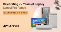 New Launch - Sansui pro Range ( Electronics ) on 8th Aug